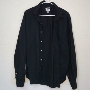 New Condition Old Navy Black Button Up- Slim Fit